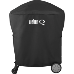 Weber Q1000 Og Q2000-serien Premium Grillbetræk Sort
