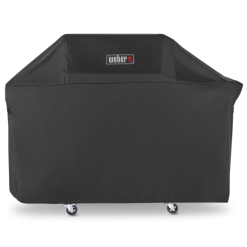 Weber Genesis 300-serie Premium Grillbetræk Sort