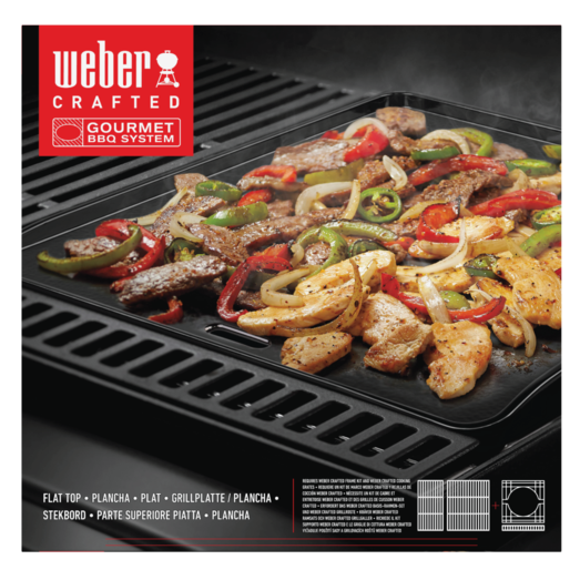 Weber Crafted Stegeplade 2 Weber Crafted Stegeplade - Billede 2