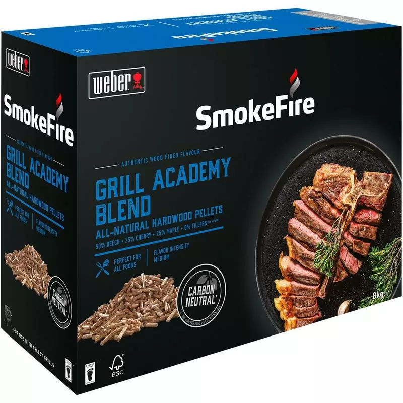 Weber Grill Academy Blend All-Natural Hardwood Pellets 18294 1 Weber Grill Academy Blend All-Natural Hardwood Pellets 18294