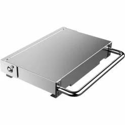 Weber SmokeFire Stainless Steel Folding Side Table 7001 7 Weber SmokeFire Stainless Steel Folding Side Table 7001 -WEBERS ESSENTIAL KITCHEN STORE Weber SmokeFire Stainless Steel Folding Side Table 7001 3